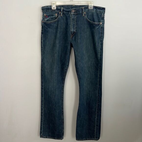 Ralph Lauren Men’s Slim Straight fit 36 x 32 Jeans - Picture 6 of 15